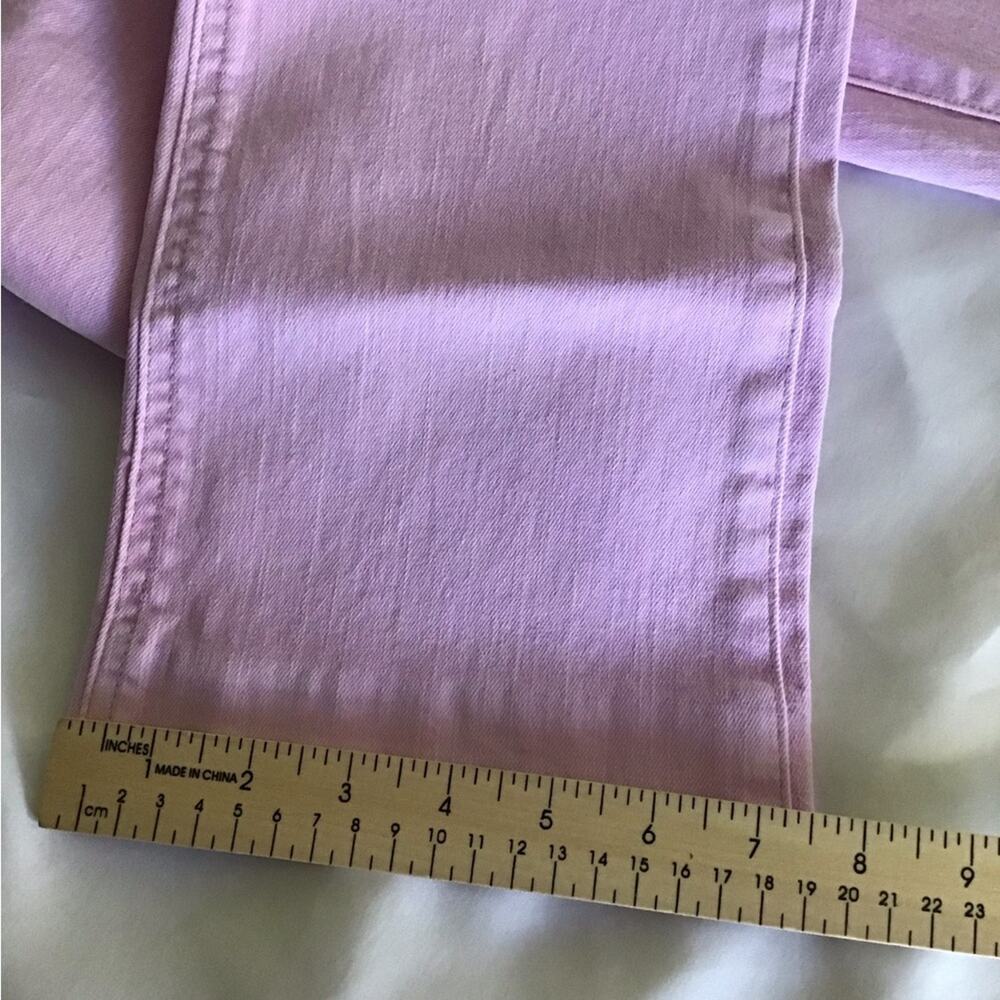 Lilly Pulitzer Women high Rise Crop Jeans Sz.8 lilac NWT Resort Wear Preppy - Picture 7 of 13
